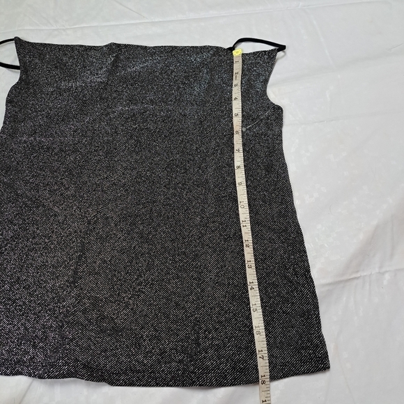 𝅺BABATON Cowlnech Black Mettalic Camisol - Picture 10 of 10